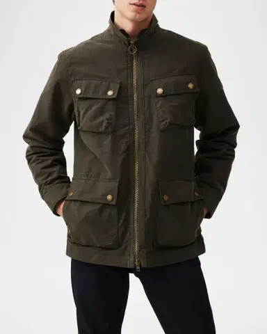 Rodd & Gunn Men's Aberdeen Canvas Jacket | Thumbnail 2