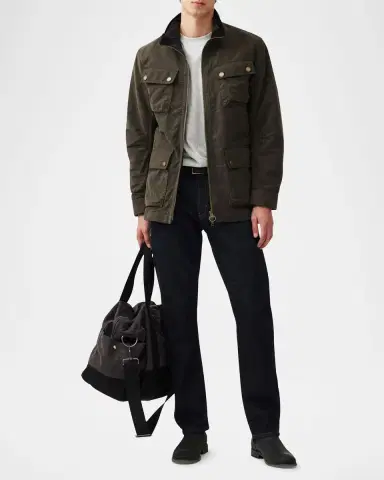 Rodd & Gunn Men's Aberdeen Canvas Jacket | Thumbnail 3