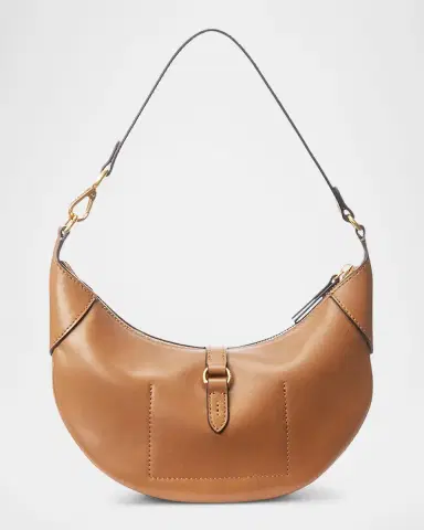 Polo Ralph Lauren Polo ID Calfskin Mini Shoulder Bag | Thumbnail 3 Polo Ralph Lauren Polo ID Calfskin Mini Shoulder Bag | Thumbnail 3