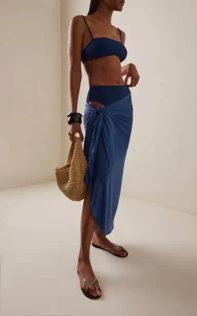 Meridian Swimwear Meridian Maxi Sarong | Thumbnail 2 Meridian Swimwear Meridian Maxi Sarong | Thumbnail 2