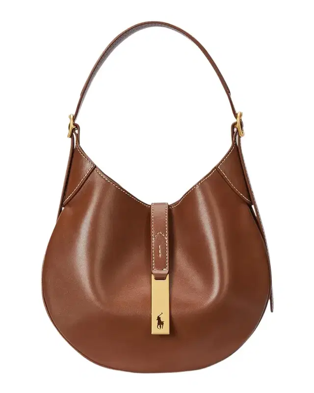Polo Ralph Lauren Polo ID Small Leather Shoulder Bag