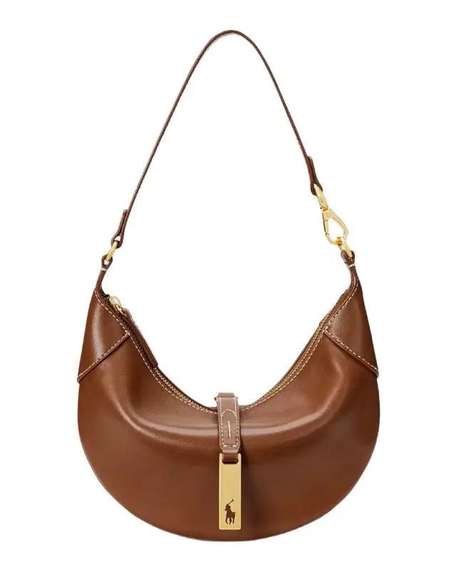 Polo Ralph Lauren Polo ID Calfskin Mini Shoulder Bag