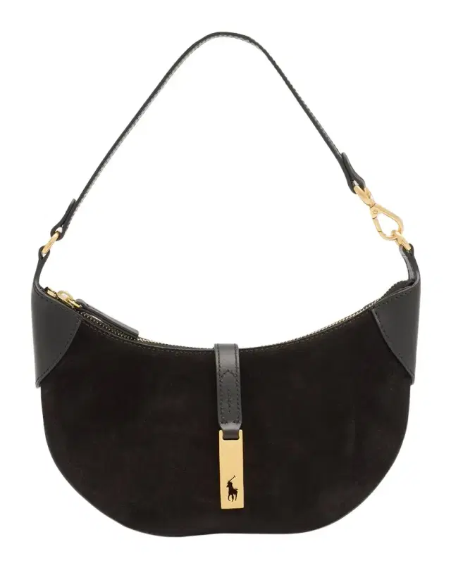 Polo Ralph Lauren Polo ID Suede Mini Shoulder Bag