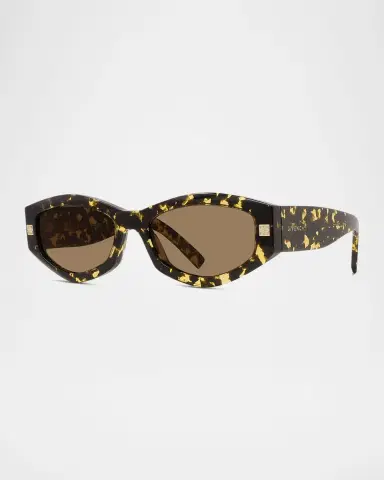 Givenchy GVDay Acetate Cat-Eye Sunglasses | Thumbnail 3