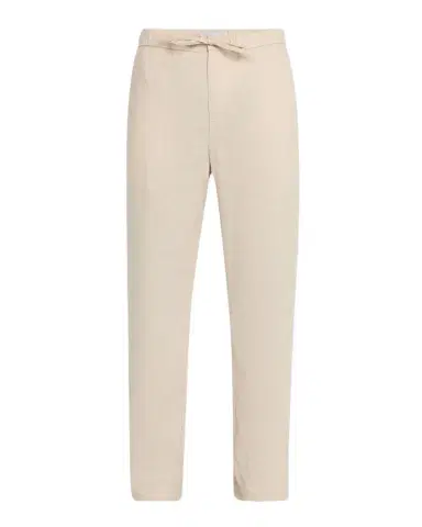 Frescobol Carioca Men's Oscar Linen and Cotton Drawstring Chino Trousers | Thumbnail 1