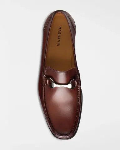Magnanni Men 's Gentry Calf Leather Bit Loafers | Thumbnail 4 Magnanni Men 's Gentry Calf Leather Bit Loafers | Thumbnail 4