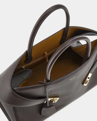 Ferragamo Hug Medium Leather Top-Handle Bag | Thumbnail 2 Ferragamo Hug Medium Leather Top-Handle Bag | Thumbnail 2