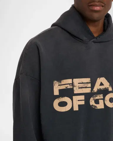 Fear of God Men's Fear Of God Cotton Hoodie | Thumbnail 4 Fear of God Men's Fear Of God Cotton Hoodie | Thumbnail 4