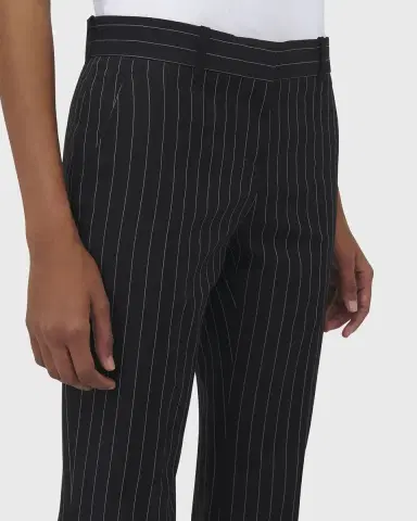 Alexander McQueen High-Rise Pinstripe Flared Trousers | Thumbnail 5