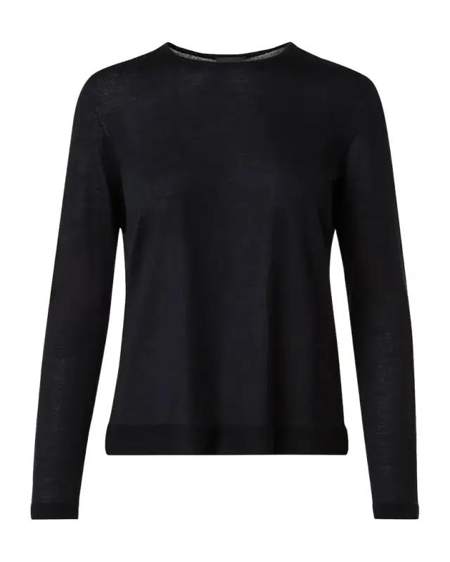 Akris Fine Gauge Cashmere Silk Sweater