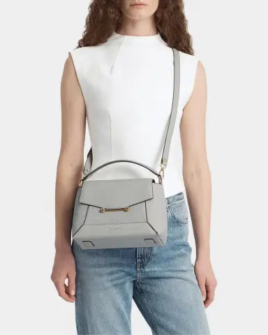 Strathberry Mosaic Grain Leather Top-Handle Bag | Thumbnail 2 Strathberry Mosaic Grain Leather Top-Handle Bag | Thumbnail 2
