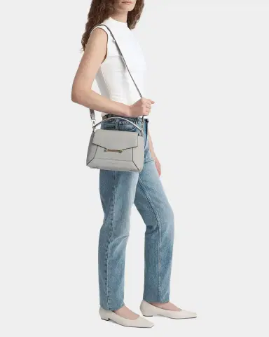 Strathberry Mosaic Grain Leather Top-Handle Bag | Thumbnail 5 Strathberry Mosaic Grain Leather Top-Handle Bag | Thumbnail 5