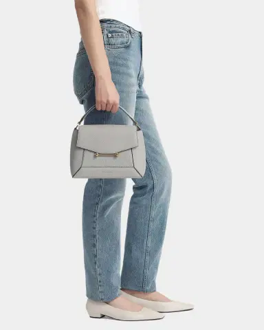 Strathberry Mosaic Grain Leather Top-Handle Bag | Thumbnail 8 Strathberry Mosaic Grain Leather Top-Handle Bag | Thumbnail 8