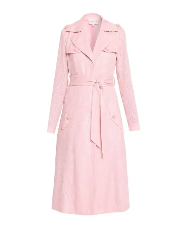 Alpine Sequined Trench Coat
