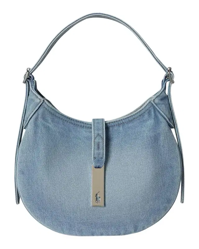 Polo Ralph Lauren Polo ID Denim Small Shoulder Bag