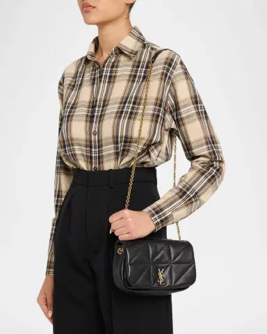 Saint Laurent Jamie 4.3 YSL Mini Leather Shoulder Bag | Thumbnail 2
