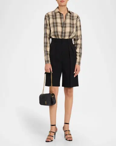 Saint Laurent Jamie 4.3 YSL Mini Leather Shoulder Bag | Thumbnail 5