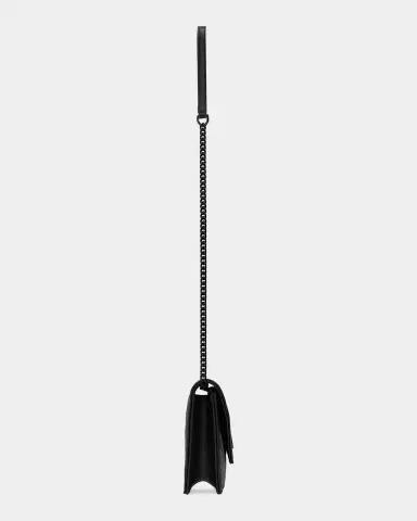 Saint Laurent YSL Chevron Quilted Leather Crossbody Bag | Thumbnail 3
