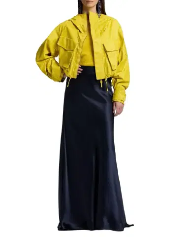 Ralph Lauren Collection Masina Stretch Satin Maxi Skirt | Thumbnail 1 Ralph Lauren Collection Masina Stretch Satin Maxi Skirt | Thumbnail 1