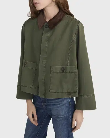 FRAME The Mini Swing Jacket | Thumbnail 4