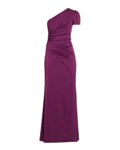 Aidan Mattox Pleated One-Shoulder Crepe Back Satin Gown | Thumbnail 1 Aidan Mattox Pleated One-Shoulder Crepe Back Satin Gown | Thumbnail 1