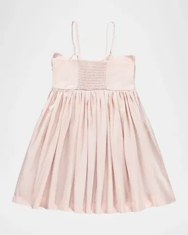 Molo Girl's Caysi Bow-Embellished Cotton Dress | Thumbnail 2