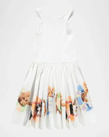 Molo Girl's Cassandra Sleeveless Fit & Flare Dress | Thumbnail 2 Molo Girl's Cassandra Sleeveless Fit & Flare Dress | Thumbnail 2