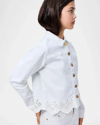 MOLO Girl's Helene Embroidered Denim Jacket | Thumbnail 5 MOLO Girl's Helene Embroidered Denim Jacket | Thumbnail 5