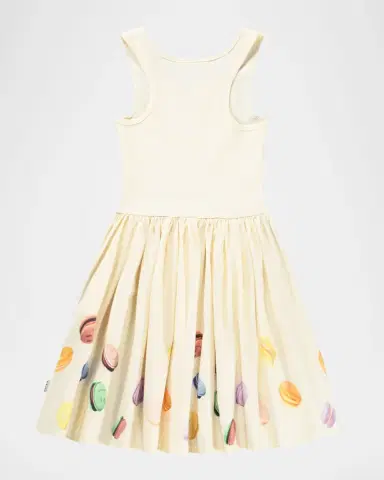 Molo Girl's Cassandra Sleeveless Fit & Flare Dress | Thumbnail 2 Molo Girl's Cassandra Sleeveless Fit & Flare Dress | Thumbnail 2