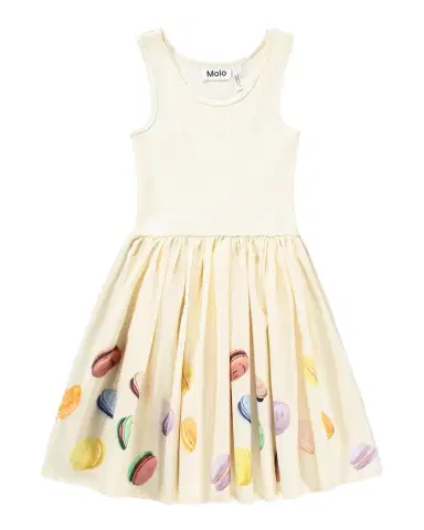 Molo Girl's Cassandra Sleeveless Fit & Flare Dress | Thumbnail 1 Molo Girl's Cassandra Sleeveless Fit & Flare Dress | Thumbnail 1