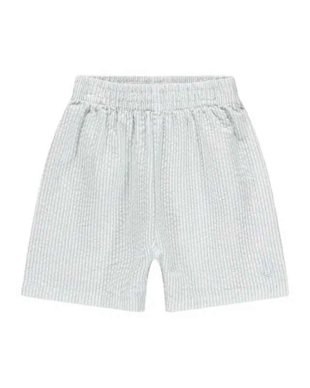 Boy 's Solar Organic Cotton Seersucker Shorts, Size 12M-2
