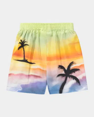 Molo Boy 's Solar Palm Tree Shorts, Size -2 | Thumbnail 2