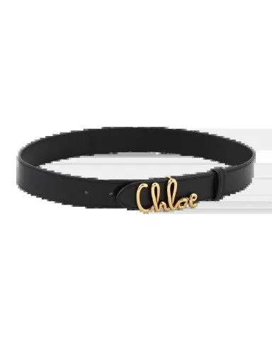 Chloé Iconic Logo Leather Belt | Thumbnail 2 Chloé Iconic Logo Leather Belt | Thumbnail 2