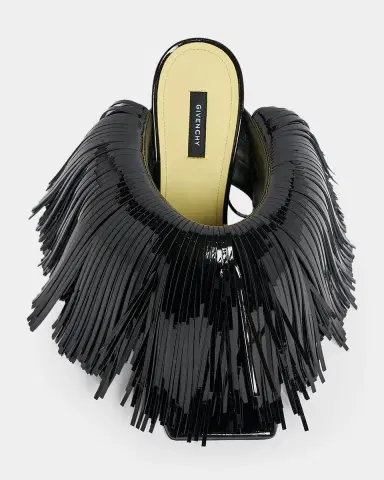 Givenchy Leather Fringe Sandals | Thumbnail 6 Givenchy Leather Fringe Sandals | Thumbnail 6