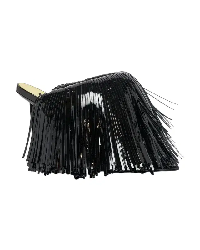 Givenchy Leather Fringe Sandals