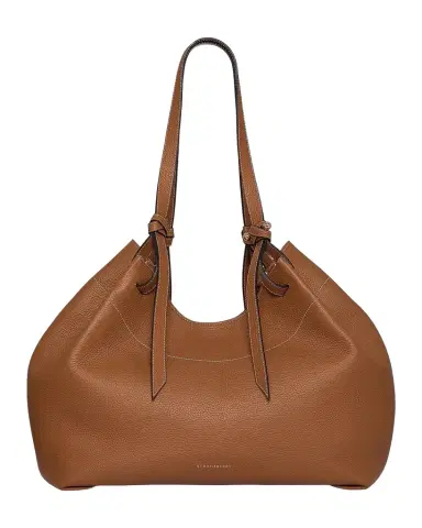 STRATHBERRY Barra Pleated Leather Tote Bag | Thumbnail 1 STRATHBERRY Barra Pleated Leather Tote Bag | Thumbnail 1