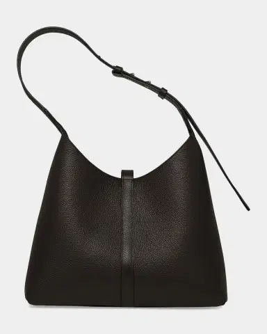 STRATHBERRY Kite Grain Leather Hobo Bag | Thumbnail 3 STRATHBERRY Kite Grain Leather Hobo Bag | Thumbnail 3