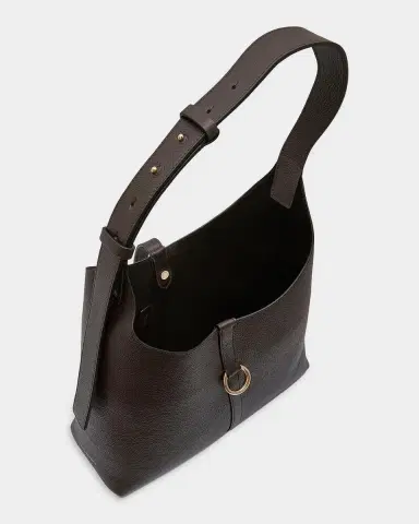 STRATHBERRY Kite Grain Leather Hobo Bag | Thumbnail 4 STRATHBERRY Kite Grain Leather Hobo Bag | Thumbnail 4