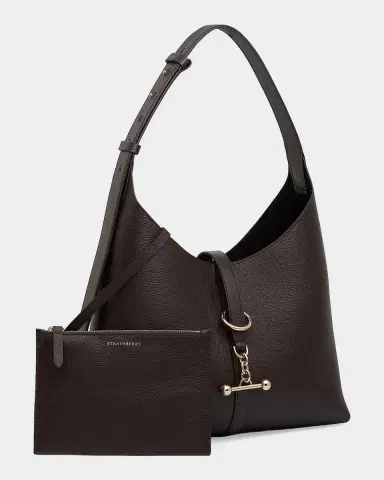 STRATHBERRY Kite Grain Leather Hobo Bag | Thumbnail 7 STRATHBERRY Kite Grain Leather Hobo Bag | Thumbnail 7