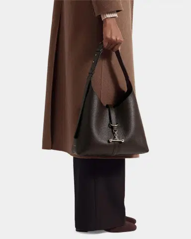 STRATHBERRY Kite Grain Leather Hobo Bag | Thumbnail 9 STRATHBERRY Kite Grain Leather Hobo Bag | Thumbnail 9