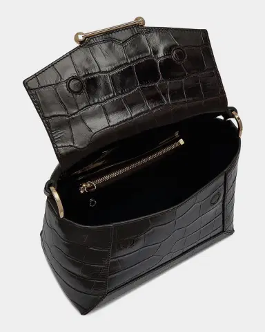 Strathberry Mosaic Croc-Embossed Leather Top-Handle Bag | Thumbnail 4 Strathberry Mosaic Croc-Embossed Leather Top-Handle Bag | Thumbnail 4