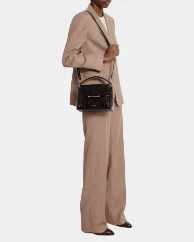 Strathberry Mosaic Croc-Embossed Leather Top-Handle Bag | Thumbnail 5 Strathberry Mosaic Croc-Embossed Leather Top-Handle Bag | Thumbnail 5