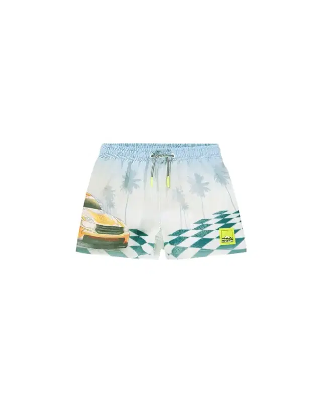 Boy's Niko Swim Trunks, Size 7-10
