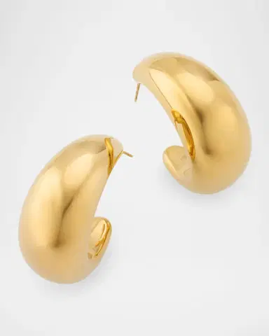 Ben-Amun Carol Hoop Earrings, Gold | Thumbnail 3