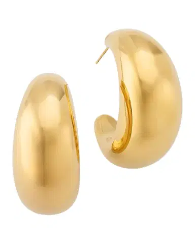 Ben-Amun Carol Hoop Earrings, Gold | Thumbnail 1