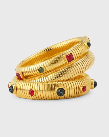 Ben-Amun Cobra Bracelets, Set of 3 | Thumbnail 3 Ben-Amun Cobra Bracelets, Set of 3 | Thumbnail 3