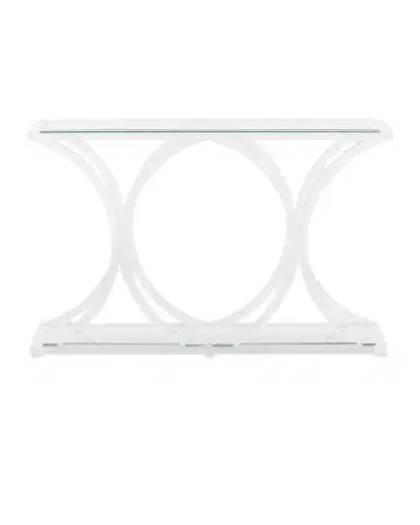 Chelsea House Sweeping Acrylic Console | Thumbnail 1 Chelsea House Sweeping Acrylic Console | Thumbnail 1