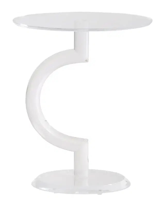 Chelsea House Chicago Acrylic Side Table