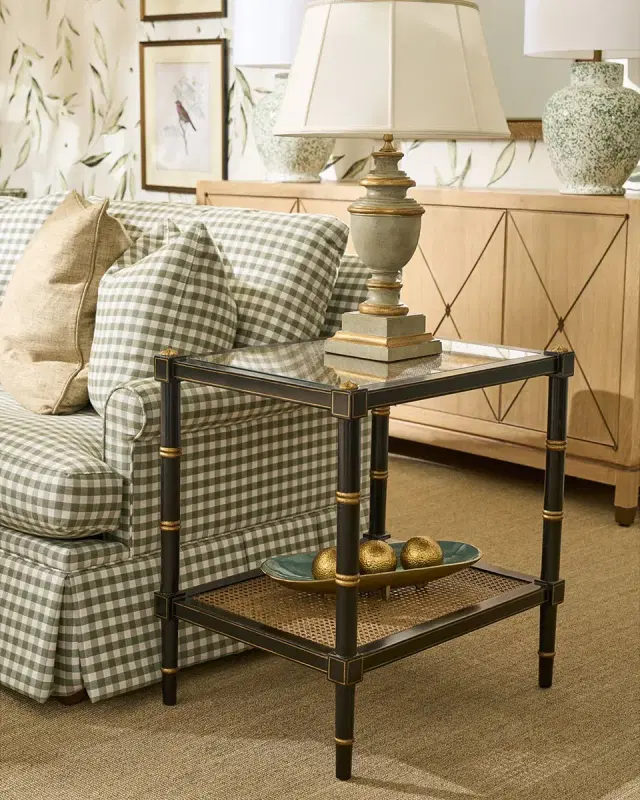 Chelsea House Conner Cane End Table