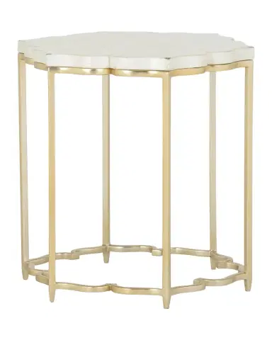 Chelsea House Lotus Flower Capiz Shell Side Table | Thumbnail 1 Chelsea House Lotus Flower Capiz Shell Side Table | Thumbnail 1